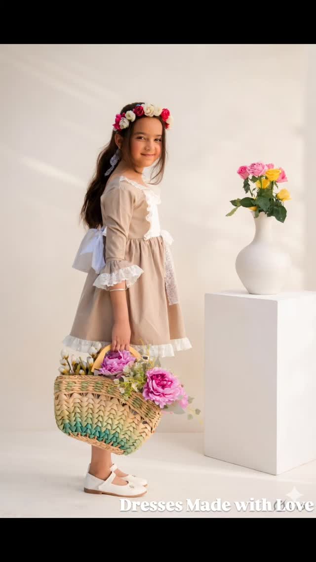 Every time she stands in this beige lace dress… my heart feels so full 🤍
The delicate white lace on the neckline, sleeves and hem, the soft square neck, and that graceful flow — this is the dress that makes her look like a little vintage princess.
This isn’t just clothing.
It’s the quiet elegance I want her to carry with her always.
Comment BEIGE right now for your order link in DM!
#MiraAndMini #LaceTwinning #BeigeDress #TwinningMagic