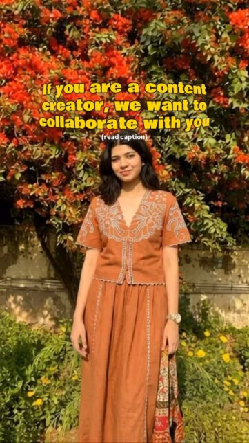 Calling all content creators ✨
We’d love to collaborate with you—whether you have 100 followers or 100,000 💛

To join:
• Copy the link of this reel
• Drop it in the comments below
• Like this reel (brownie points if you follow us 😉)

Note: Kindly do not DM us

Let’s create something beautiful together ✨

#Collab #FYP #Dresses #OOTD #Reels